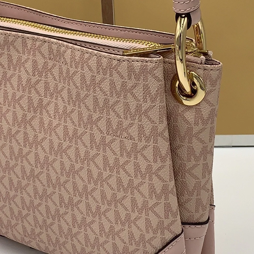 MICHAEL KORS NICOLE LG TRIPLE COMPARTMENT CROSSBODY - Picture 13 of 16